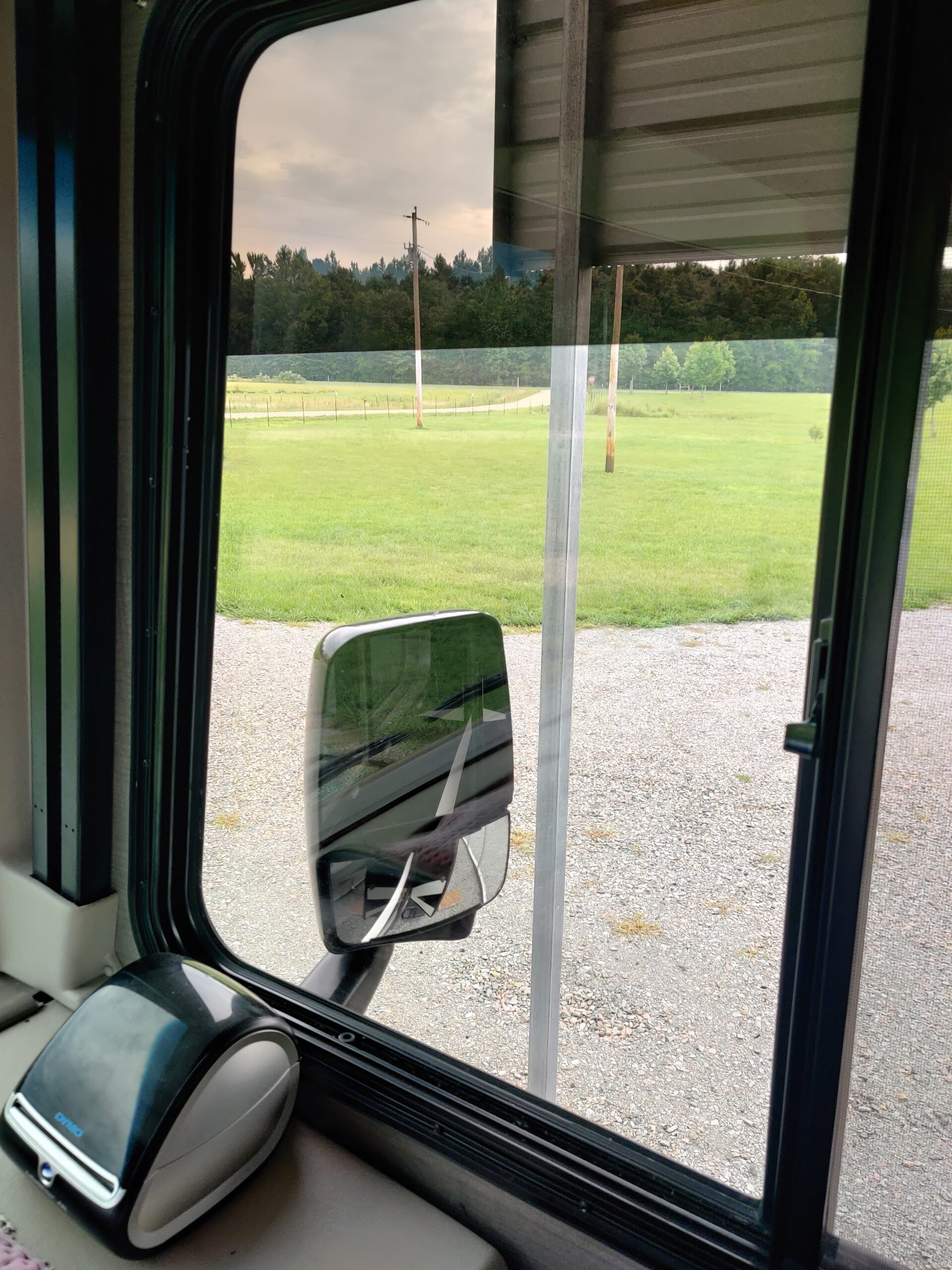 RV parked outdoors representing DIY RV repair travel